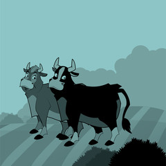 Farm design. animal icon. nature concept, vector illustration