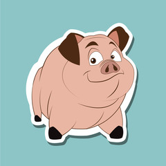 Farm design. animal icon. nature concept, vector illustration