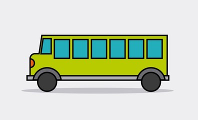 bus concept isolated design 