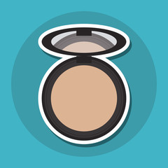 Make up design. cosmetic icon. skin care concept, vector illustration