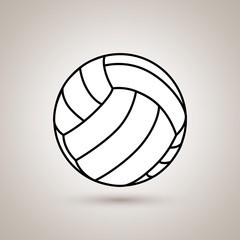 volleyball ball  design 