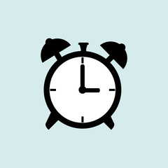 time flat icon design 