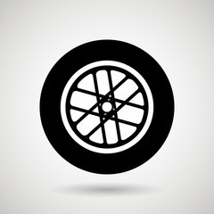Obraz premium car tires design 