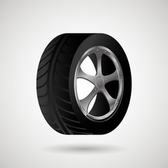 Fototapeta premium car tires design 