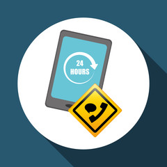 Technical service. call center icon. support concept