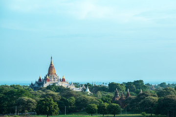 Fototapeta na wymiar beautiful ancient temple in myanmar