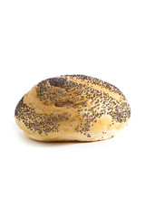 bread with black sesame seeds on top