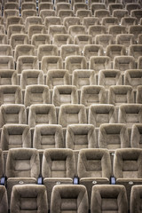 Fototapeta premium Empty comfortable seats in theater, cinema