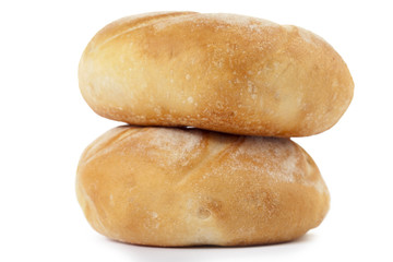 two kaiser buns