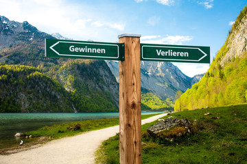 Schild 102 - Gewinnen