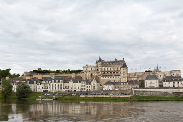 Fototapeta na wymiar The Loire's Chateau d'Amboise