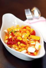 Corn Spicy Salad