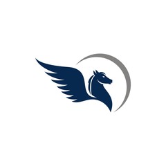 Pegasus vector logo