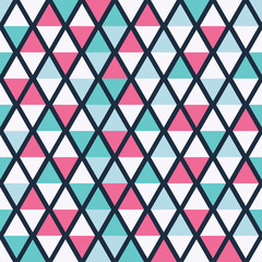Seamless decorative vector background with polygons. Print. Cloth design, wallpaper. 