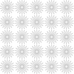 Vector seamless pattern. Modern stylish texture. Repeating geome