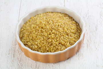 Raw bulgur