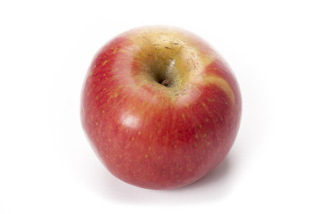 side of red apple