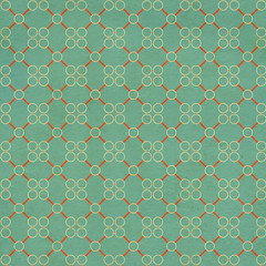 Obraz premium Seamless texture of the old paper with geometric ornamental patt
