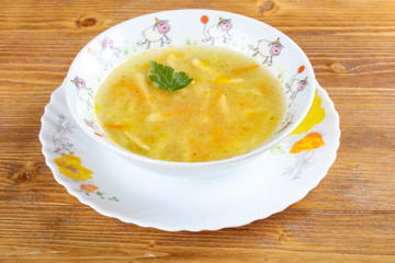 Chicken soup