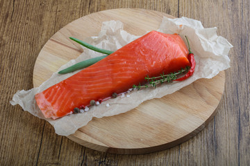 Salmon fillet