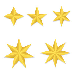 Obraz premium Five different stars