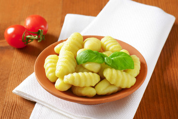 Cooked Potato Gnocchi