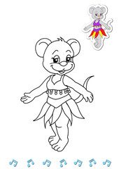 animali ballerini, topo