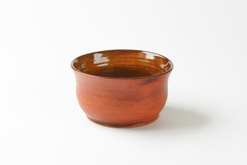 Pottery soup mug