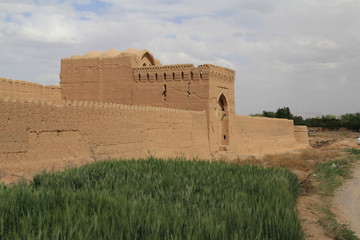 village fortifié de la province de Yazd, Iran