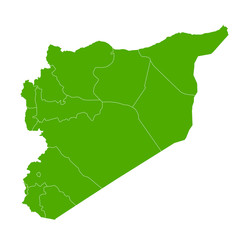 シリア　地図　国　アイコン