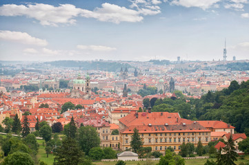 Fototapeta na wymiar Czech Republic. View of Prague