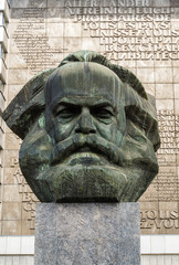 Karl Marx Monument in Chemnitz