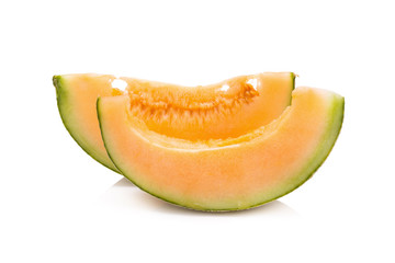 cantaloupe melon slices