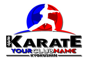 karate logo editable