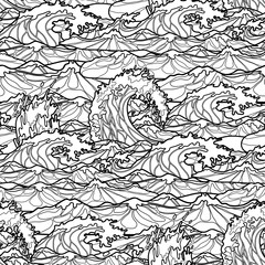 Ocean waves  pattern