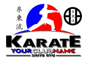karate logo editable © gabi16