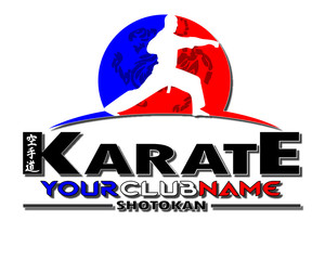 karate logo editable © gabi16