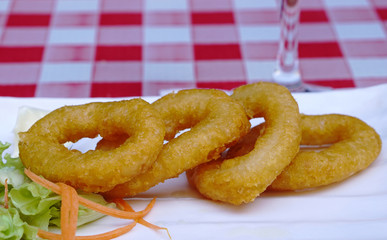 Fried squid