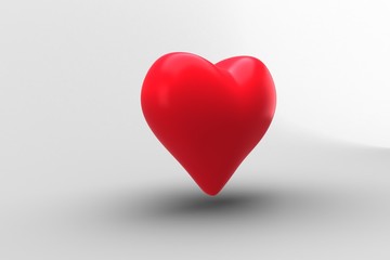 Obraz na płótnie Canvas Red heart