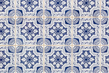 Old Portuguese tile pattern
