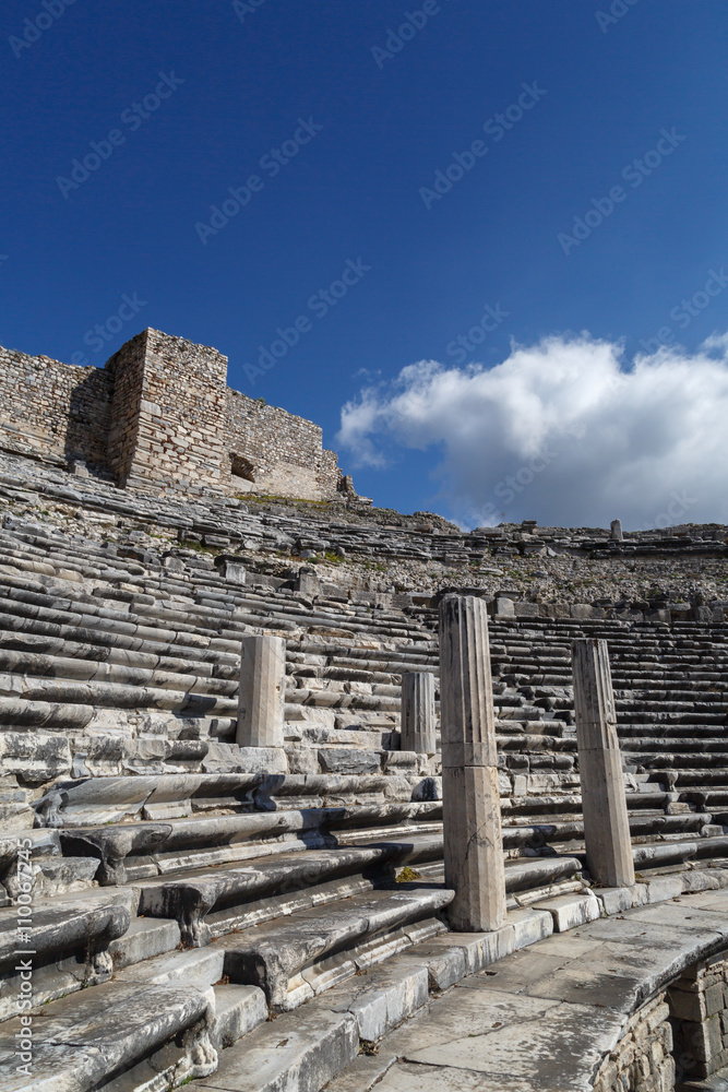 Canvas Prints Miletus Amphitheater View