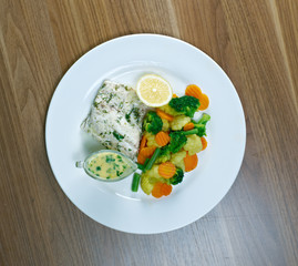 cod  lemon sauce