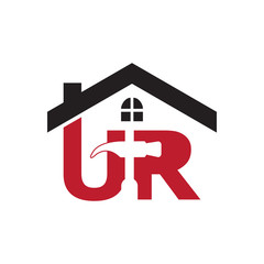 LOGO design concept real estate hummer