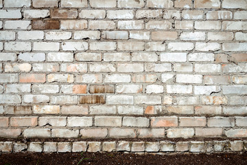 White brick wall