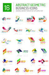 Abstract business icons
