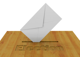 Election Concept - 3D