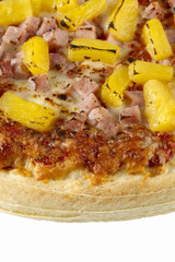 cropped image of hawaiian pizza