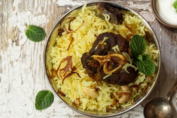 Lamb biryani / Mutton Biryani