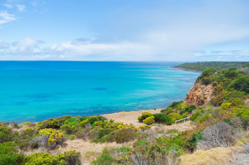 Rocky coastline near Portland, Australia