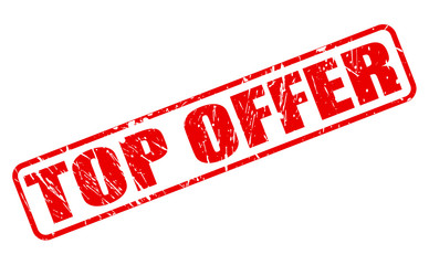 TOP OFFER red stamp text
